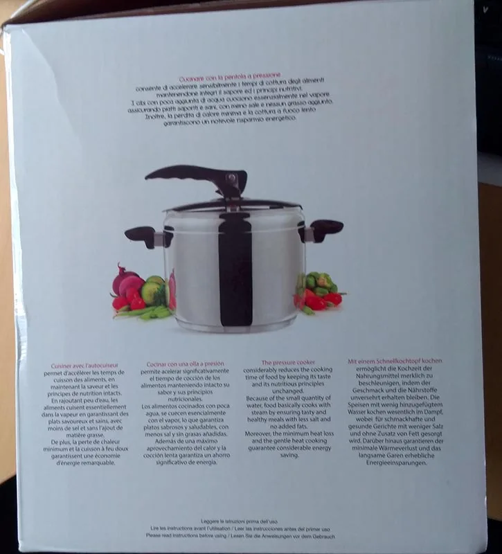 Pentola a pressione «EMMA 7 litres» — foto 2 dell'alert A12/00196/20