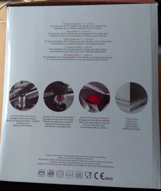 Pentola a pressione «EMMA 7 litres» — foto 3 dell'alert A12/00196/20