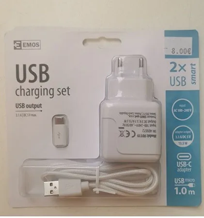 Caricabatterie USB «EMOS» (EMOS)