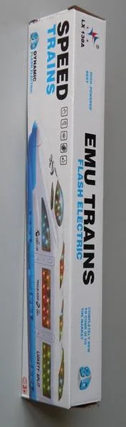 Treno giocattolo «EMU TRAINS, SPEED TRAINS, DYNAMIC FLASH ELECTRIC» — foto 2 dell'alert A12/0325/17