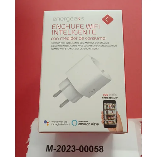 Spina intelligente «ENCHUFE WIFI INTELIGENTE CON MEDIDOR DE CONSUMO» — foto 1 dell'alert A12/00869/24