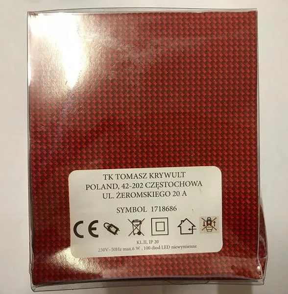 Catena di illuminazione «Energy saving LED» — foto 3 dell'alert A12/0870/19