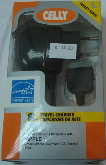 Caricabatterie da viaggio «Energy Star» — foto 4 dell'alert A12/0633/13