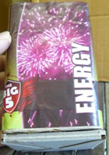 Fuochi d'artificio «Energy» — foto 1 dell'alert A12/1400/13