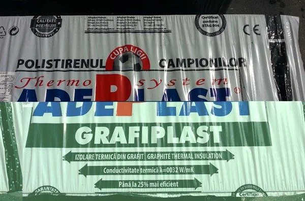 Isolamento termico «EPS 80 Grafitat Ignifugat» (Adeplast)