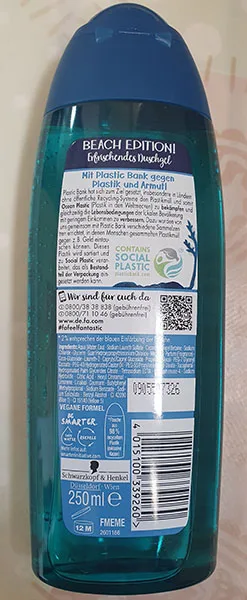 Gel doccia «Erfrischendes Duschgel - BEACH Edition» — foto 2 dell'alert A12/02999/23