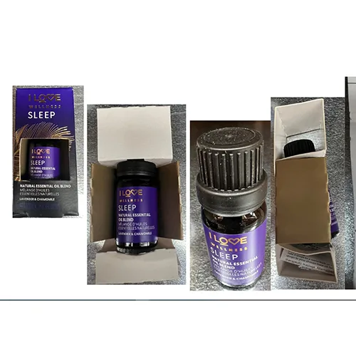 Miscela di olio essenziale «Essential oil blend Sleep» (I Love Wellness)