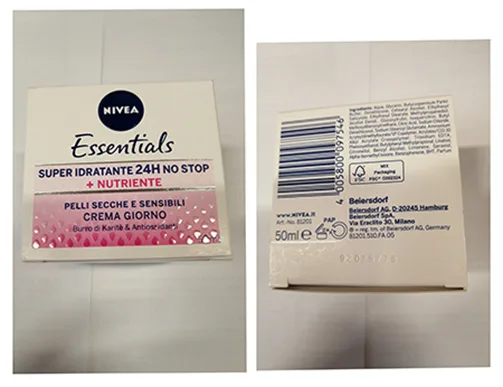 Crema viso «ESSENTIALS SUPER IDRATANTE 24 H» — foto 1 dell'alert A12/01195/23