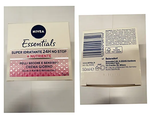 Crema viso «ESSENTIALS SUPER IDRATANTE 24 H» — foto 2 dell'alert A12/01195/23