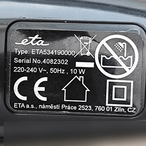 Tagliacapelli «ETA hair clipper» — foto 5 dell'alert OR/00013/26
