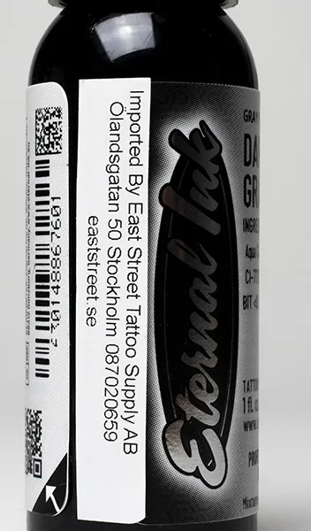 Inchiostro del tatuaggio «Eternal ink darker gray wash» — foto 2 dell'alert A12/01516/23