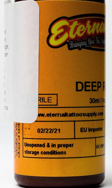 Inchiostro del tatuaggio «Eternal Ink Deep Red» (Eternal Ink)