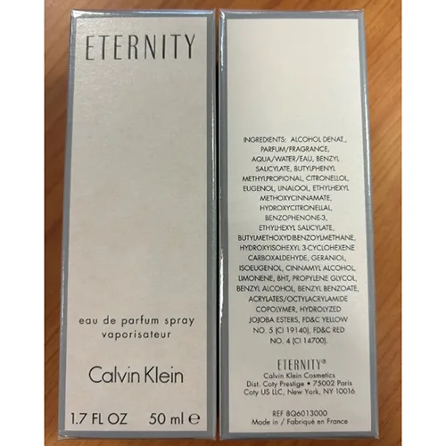 Eau de toilette «Eternity» (Calvin Klein)