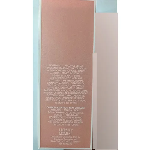 Profumo «Eternity Moment» — foto 2 dell'alert SR/01449/25