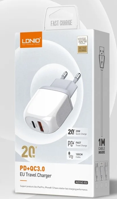 Caricabatterie USB «EU Travel Charger» — foto 2 dell'alert A12/00197/22