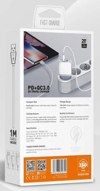 Caricabatterie USB «EU Travel Charger» — foto 3 dell'alert A12/00197/22