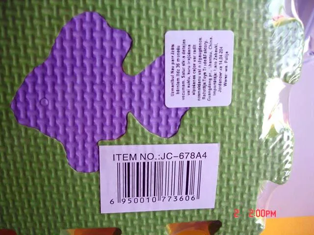 Tappetino puzzle giocattolo «EVA puzzle mat» — foto 3 dell'alert A12/1825/14