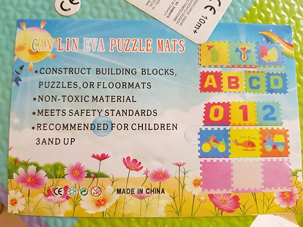 Tappetino gioco puzzle «Eva Puzzle Mats» — foto 2 dell'alert A12/01392/22