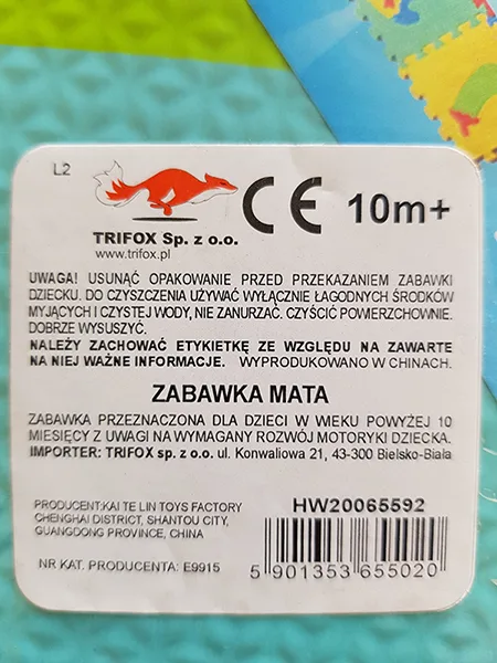 Tappetino gioco puzzle «Eva Puzzle Mats» — foto 3 dell'alert A12/01392/22