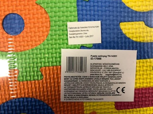 Tappetino puzzle «EVA Puzzle Mats Series» — foto 2 dell'alert A12/0892/18