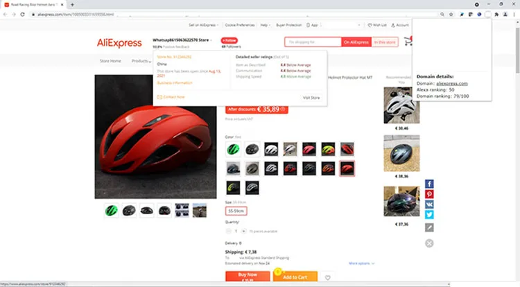 Casco da bicicletta «EVADE» — foto 5 dell'alert A12/00637/22