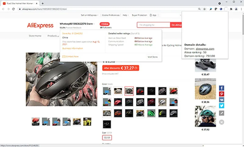 Casco da bicicletta «EVADE» — foto 6 dell'alert A12/00638/22