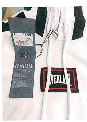 Felpa per bambini «EVERLAST» — foto 3 dell'alert A12/01575/23