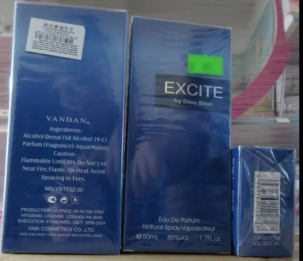 Profumo «EXCITE by Dima Bilan» — foto 3 dell'alert A12/0749/19