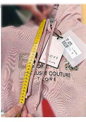 Felpa per bambini «EXCLUSIVE COUTURE T-LOVE» — foto 2 dell'alert A12/01572/23