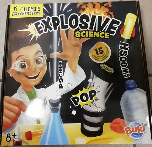 Set di giocattoli sperimentali «EXPLOSIVE SCIENCE» — foto 2 dell'alert A12/01087/21
