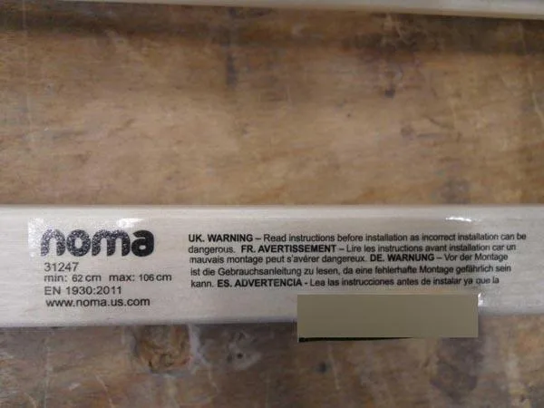 Cancello di sicurezza per bambini «Extending wood» — foto 2 dell'alert A12/1771/16