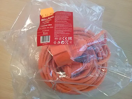 Cavo di estensione «Extension cord» — foto 3 dell'alert A12/00437/22