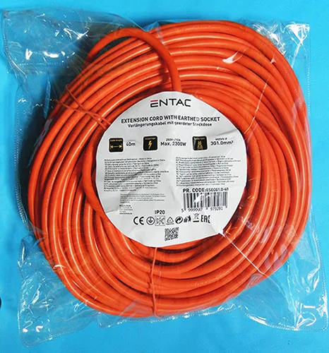 Cavo di prolunga «EXTENSION CORD WITH EARTHED SOCKET» — foto 5 dell'alert A12/01756/21