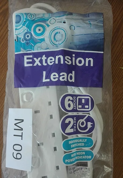 Piombo di estensione «Extension Lead» — foto 3 dell'alert A11/00028/21