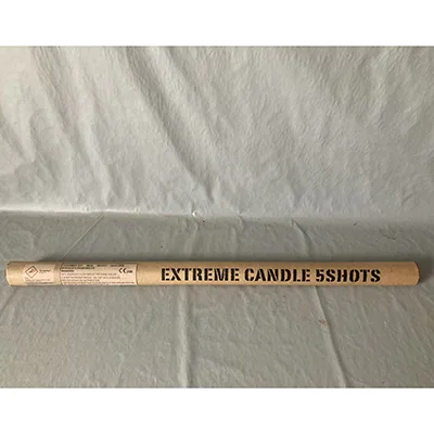 Fuochi d'artificio «Extreme Candle 5 Shots» (Dragon Fireworks)