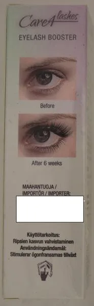 Siero di crescita delle ciglia «Eyelash booster» — foto 3 dell'alert A12/0900/19