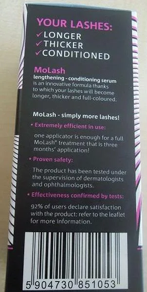 Siero di crescita delle ciglia «Eyelash serum» — foto 4 dell'alert A12/1286/19