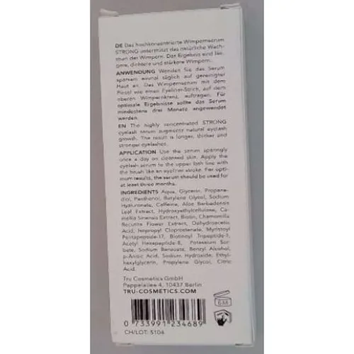 Siero per ciglia «Eyelash Serum» — foto 3 dell'alert SR/03318/25