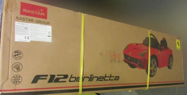 Ride-on giocattolo «F12 Berlinetta» (RASTAR)