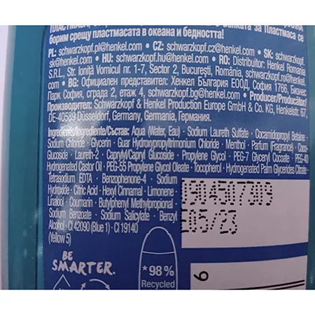 Gel doccia «Fa MEN BEACH EDITION REFRESHING SHOWER GEL OCEAN WAVES SCENT» — foto 3 dell'alert A12/01085/24