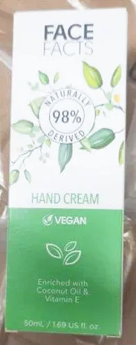 Crema per le mani «Face Facts Hand Cream» — foto 1 dell'alert A12/02664/23