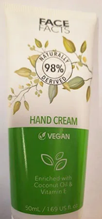 Crema per le mani «Face Facts Hand Cream» — foto 4 dell'alert A12/02664/23