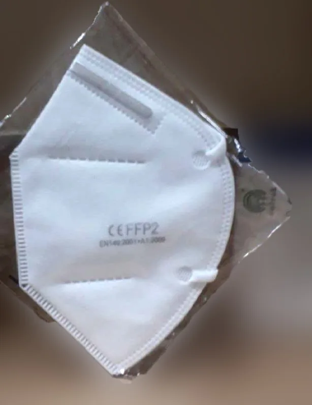 Maschera filtro antiparticolato «Face mask particulate respirator» — foto 2 dell'alert A12/01001/20
