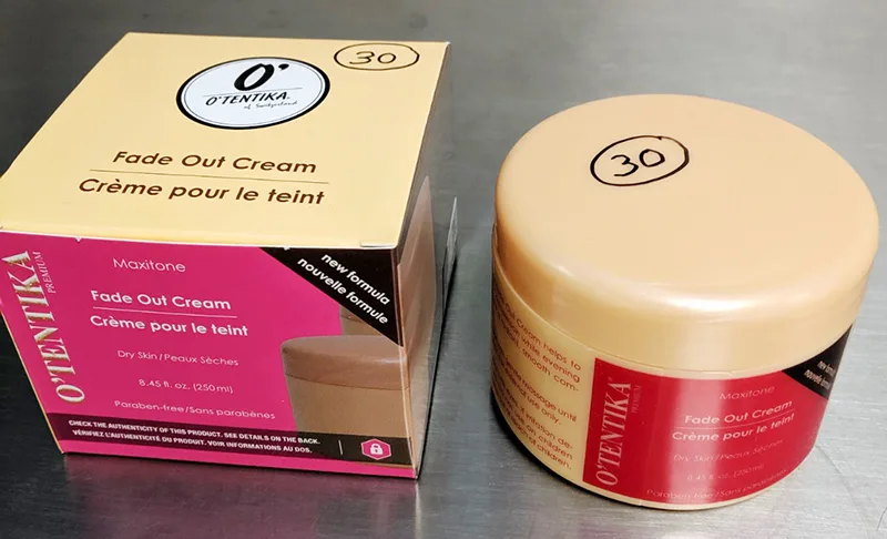 Prodotto schiarimento della pelle «Fade out cream» — foto 1 dell'alert A12/00083/19