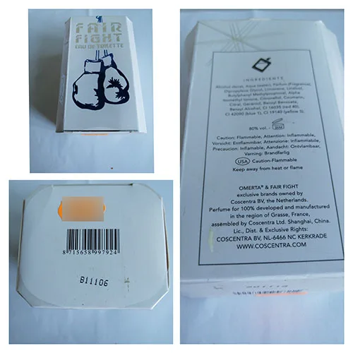 Eau de toilette «FAIR FIGHT» — foto 2 dell'alert A12/01471/23