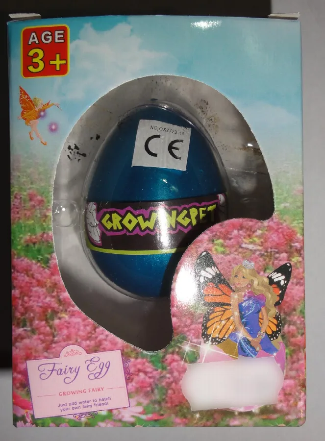 Giocattolo espandibile «Fairy Egg / Growing Pet» (Tasso)