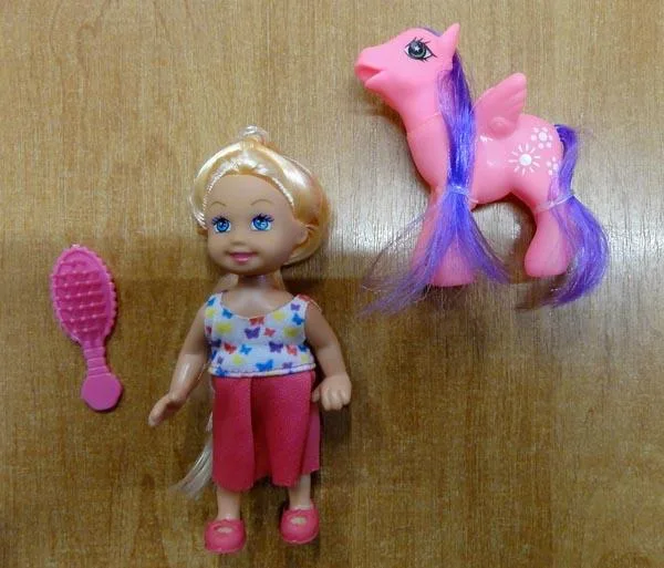 Set di bambole di plastica «Fairy Girl & Pegasus» — foto 2 dell'alert A12/1097/19
