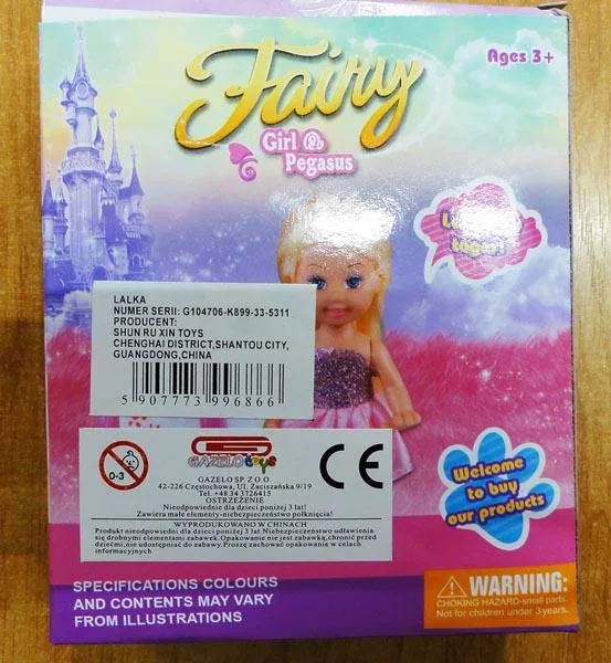 Set di bambole di plastica «Fairy Girl & Pegasus» — foto 4 dell'alert A12/1097/19
