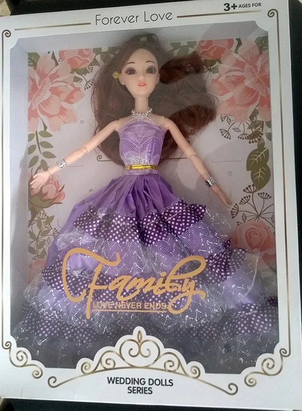 Set di bambole di plastica «Family - Love Never Ends» (Wedding Dolls Series)