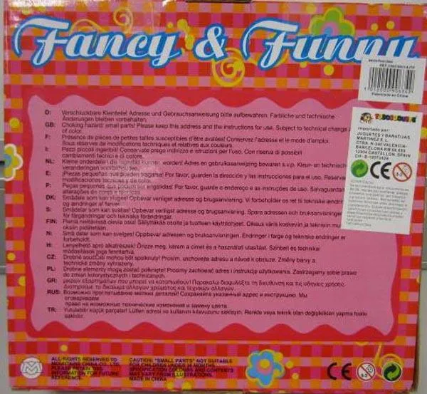 Set pic-nic giocattolo «Fancy &amp; Funny» (M - Mountains China)